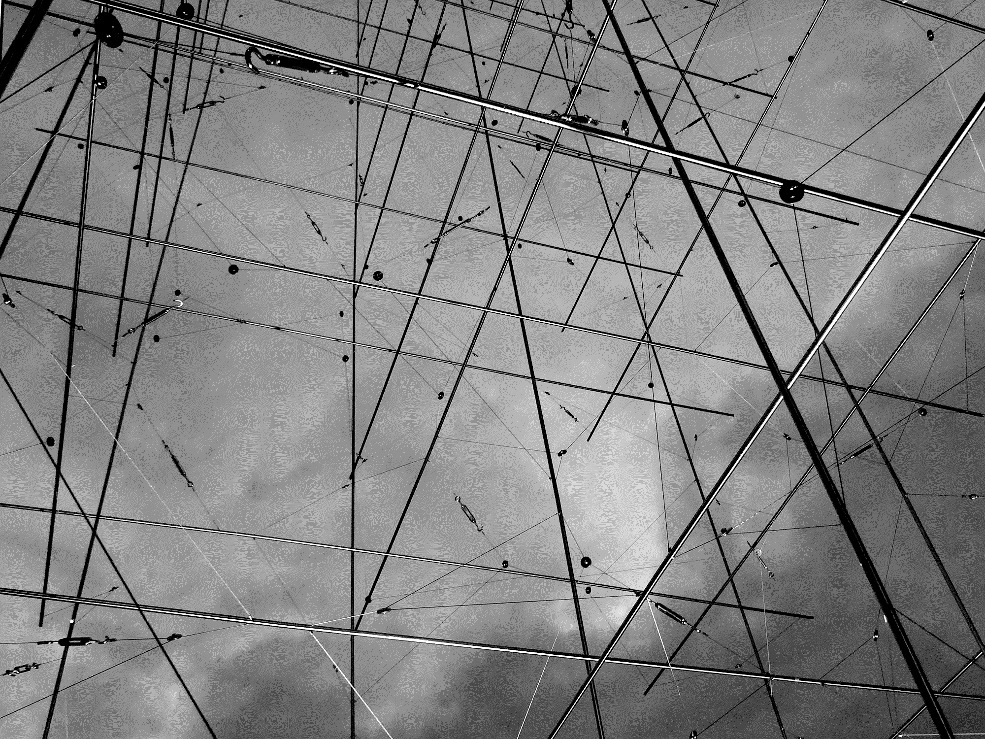 Ludovic_Regnault_Lattice Of Light_2, 2025, Aluminium & Stainless Steel